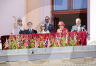 Die norwegischen Royals bei den Feierlichkeiten zum Nationalfeiertag
