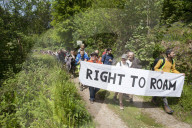 Access is vital: picnicking protesters target Duke of Somerset’s woods