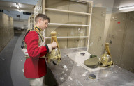 Behind the scenes with the Household Cavalry mounted regiment at Hyde Park Barracks, London