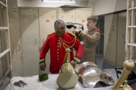 Behind the scenes with the Household Cavalry mounted regiment at Hyde Park Barracks, London