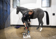 Behind the scenes with the Household Cavalry mounted regiment at Hyde Park Barracks, London