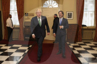 Prime Minister Bilat with the  President of Uruguay Luis Pou