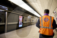 TFL Chief Operating Officer Andy Lord looks around the Elizabeth Line Paddington station ahead of the opening on 24 May
