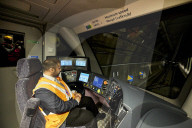 TFL Chief Operating Officer Andy Lord looks around the Elizabeth Line Paddington station ahead of the opening on 24 May