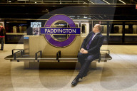TFL Chief Operating Officer Andy Lord looks around the Elizabeth Line Paddington station ahead of the opening on 24 May