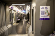TFL Chief Operating Officer Andy Lord looks around the Elizabeth Line Paddington station ahead of the opening on 24 May