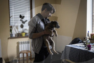 We had too much to do to be scared: the couple who fled Irpin with 19 dogs