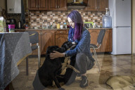 We had too much to do to be scared: the couple who fled Irpin with 19 dogs