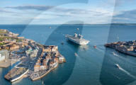 NEWS -  Der Flugzeugträger HMS Prince of Wales verlässt die Marinebasis in Portsmouth zu einem NATO Einsatz