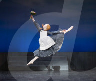 Press photocall for London Children's Ballet Anne of Green Gables Book at The Peacock Theatre, London.
