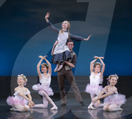 Press photocall for London Children's Ballet Anne of Green Gables Book at The Peacock Theatre, London.