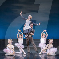 Press photocall for London Children's Ballet Anne of Green Gables Book at The Peacock Theatre, London.