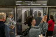 Opening day of the Elizabeth Line.