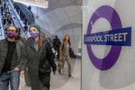 Opening day of the Elizabeth Line.