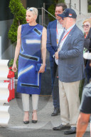 Princely Couple Attends Monaco Grand Prix