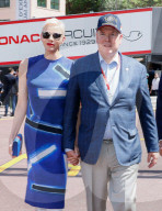 Princely Couple Attends Monaco Grand Prix