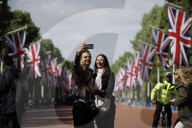 ROYALS -  Vorbereitungen auf das Platinjubiläum der Queen, London