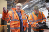 Prime Minister Boris Johnson visits Teesside