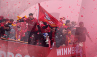 FUSSBALL - Empfangsparade für den FC Liverpool nach CL-Final