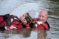 ‘You feel so light’: swimming dogs help emergency workers deal with trauma.