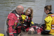‘You feel so light’: swimming dogs help emergency workers deal with trauma.