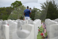 NEWS - USA: Nationalfriedhof in Südflorida am Memorial Day
