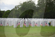 NEWS - USA: Nationalfriedhof in Südflorida am Memorial Day