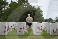 NEWS - USA: Nationalfriedhof in Südflorida am Memorial Day