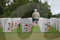 NEWS - USA: Nationalfriedhof in Südflorida am Memorial Day