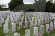 NEWS - USA: Nationalfriedhof in Südflorida am Memorial Day