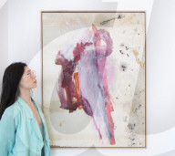 Martha Jungwirth exhibition at Thaddaeus Ropac gallery, London
