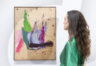 Martha Jungwirth exhibition at Thaddaeus Ropac gallery, London