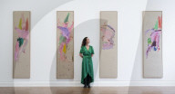 Martha Jungwirth exhibition at Thaddaeus Ropac gallery, London