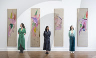 Martha Jungwirth exhibition at Thaddaeus Ropac gallery, London