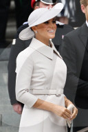 ROYALS - Platnum Jubilee: Meghan Markle und Prinz Harry am Dankgottesdienst in der St. Paul's Cathedral 
