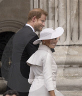 ROYALS - Platnum Jubilee: Meghan Markle und Prinz Harry am Dankgottesdienst in der St. Paul's Cathedral 