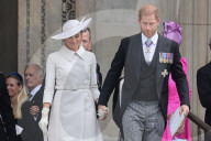ROYALS - Platnum Jubilee: Meghan Markle und Prinz Harry am Dankgottesdienst in der St. Paul's Cathedral 