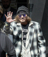 PEOPLE - Johnny Depp auf dem Weg zum Soundcheck in Glasgow

