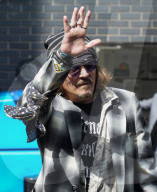 PEOPLE - Johnny Depp auf dem Weg zum Soundcheck in Glasgow
