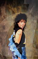 Photos of BON JOVI in Dublin Ireland - 31 Oct 1988.