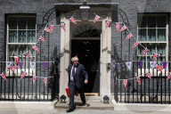 Prime Minister Boris Johnson attends Trooping the Colour