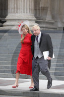 Boris Johnson- Service of thanksgiving for the Queen