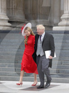 Boris Johnson- Service of thanksgiving for the Queen