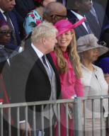 Prime Minister Boris Johnson attends Trooping the Colour