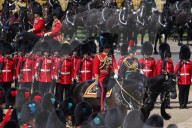 Prime Minister Boris Johnson attends Trooping the Colour