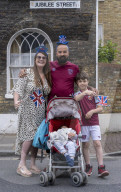 Street party on Jubilee Street to celebrate the Queen's Platinum Jubilee.