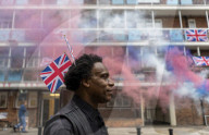 Street party on Jubilee Street to celebrate the Queen's Platinum Jubilee.