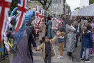 Street party on Jubilee Street to celebrate the Queen's Platinum Jubilee.