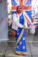 Street party on Jubilee Street to celebrate the Queen's Platinum Jubilee.