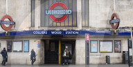 Colliers Wood Tube station closed due to RMT Tube Strike.